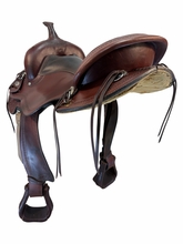 SOLD 2026/07/02j 17 Inch Used Circle Y Buffalo Gap Trail Saddle Wide Tree 2614
