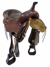SOLD 2026/07/02j 17 Inch Used Circle Y Buffalo Gap Trail Saddle Wide Tree 2614