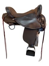 17 Inch Used Circle Y Cordura Endurance Saddle Wide Flex Tree JL03