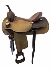 17 Inch Used Circle Y Cutter Saddle Medium Tree 2536