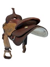 17 Inch Used Circle Y Cutting Saddle Medium Tree 2537