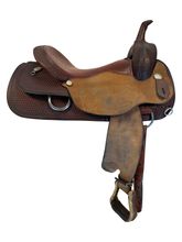 17 Inch Used Circle Y Cutting Saddle Medium Tree 2537
