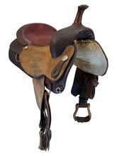 17 Inch Used Circle Y Cutting Saddle Medium Tree 2537