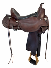 17 Inch Used Circle Y Durango Mule Trail Saddle Medium Flex Tree 1155