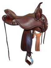 17 Inch Used Circle Y Gillette Trail Saddle 2615