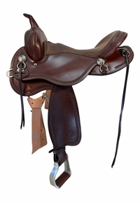 17 Inch Used Circle Y Gillette Trail Saddle Wide Flex2 Tree 2615