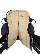 17 Inch Used Circle Y High Horse Daisetta Cordura Trail Saddle X Wide Tree 6914