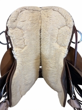 17 Inch Used Circle Y High Horse El Campo Cordura Trail Saddle Medium Tree 6970