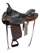 17 Inch Used Circle Y High Horse Eldorado Cordura Trail Saddle Medium Tree 6915