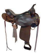 17 Inch Used Circle Y High Horse Eldorado Cordura Trail Saddle Medium Tree 6915