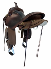 SOLD 2026/05/22 17 Inch Used Circle Y High Horse Eldorado Cordura Trail Saddle Wide Tree 6915