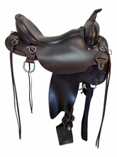 17 Inch Used Circle Y High Horse Little River Trail Saddle Wide Tree 6863