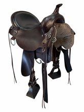 17 Inch Used Circle Y High Horse Little River Trail Saddle Wide Tree 6863