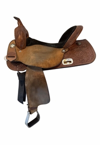 17 Inch Used Circle Y High Horse Proven Mansfield Barrel Saddle Wide 6221