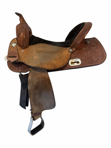 17 Inch Used Circle Y High Horse Proven Mansfield Barrel Saddle Wide 6221