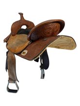 17 Inch Used Circle Y High Horse Proven Mansfield Barrel Saddle Wide 6221