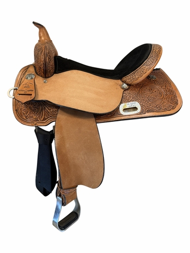 17 Inch Used Circle Y High Horse Proven Mansfield Barrel Saddle Wide Tree 6221
