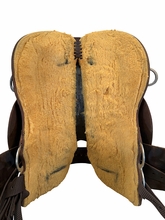 SOLD 2026/09/13  17 Inch Used Circle Y High Horse Sulphur Trail Saddle Wide Tree 6865