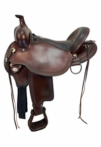 17 Inch Used Circle Y J and L - Like 5406 with Cheyenne Roll Trail Saddle 5407