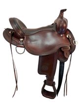 17 Inch Used Circle Y J and L - Like 5406 with Cheyenne Roll Trail Saddle 5407