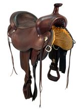 17 Inch Used Circle Y J and L - Like 5406 with Cheyenne Roll Trail Saddle 5407