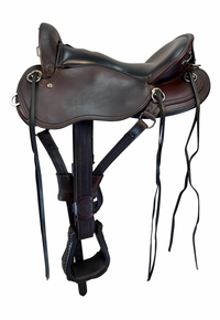 17 Inch Used Circle Y JG Cascade Crossover Endurance Trail Saddle Medium Flex Tree 1753