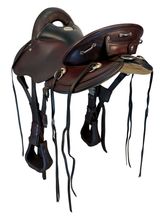 17 Inch Used Circle Y JG Cascade Crossover Endurance Trail Saddle Medium Flex Tree 1753