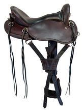 17 Inch Used Circle Y JG Cascade Crossover Endurance Trail Saddle Medium Flex Tree 1753