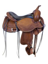 17 Inch Used Circle Y Julie Goodnight Monarch Saddle 1752