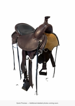 17 Inch Used Circle Y Kentucky Gaiter Trail Saddle Medium Flex2 Tree 1582