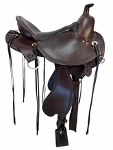 17 Inch Used Circle Y Kentucky Gaiter Trail Saddle Medium Flex2 Tree 1582