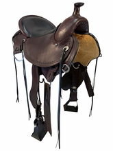 17 Inch Used Circle Y Kentucky Gaiter Trail Saddle Medium Flex2 Tree 1582