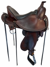 SOLD 2026/08/10 17 Inch Used Circle Y Kentucky Gaiter Trail Saddle Medium Flex2 Tree 1582