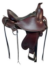 SOLD 2025/10/09j 17 Inch Used Circle Y Kentucky Trail Gaiter Saddle 1582