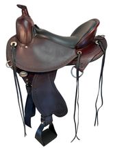 17 Inch Used Circle Y Kentucky Trail Gaiter Trail Saddle 1582