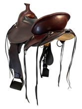 17 Inch Used Circle Y Kentucky Trail Gaiter Trail Saddle 1582