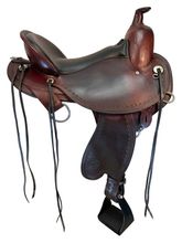 17 Inch Used Circle Y Kentucky Trail Gaiter Trail Saddle 1582