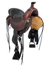 17 Inch Used Circle Y Kentucky Trail Gaiter Trail Saddle 1582