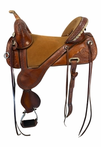 17 Inch Used Circle Y Mckinney Pro Series Barrel Saddle Wide Tree 5311