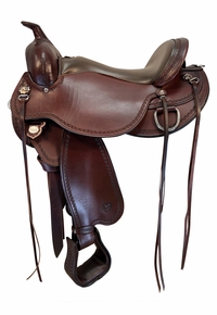 17 Inch Used Circle Y Nova Trail Saddle 1566