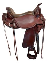 SOLD 2025/08/06j  17 Inch Used Circle Y Nova Trail Saddle 1566