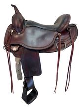 17 Inch Used Circle Y Omaha Flex2 Trail Saddle 1554