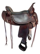 17 Inch Used Circle Y Omaha Flex2 Trail Saddle 1554