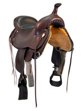 17 Inch Used Circle Y Omaha Flex2 Trail Saddle 1554