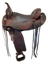 17 Inch Used Circle Y Omaha Trail Saddle 1554