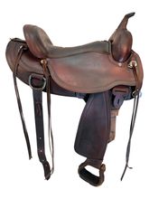 17 Inch Used Circle Y Omaha Trail Saddle 1554
