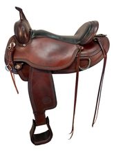 17 Inch Used Circle Y Omaha Trail Saddle 1554