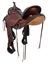 17 Inch Used Circle Y Omaha Trail Saddle 1554