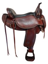 17 Inch Used Circle Y Omaha Trail Saddle 1554