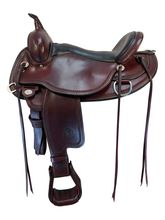 17 Inch Used Circle Y Omaha Trail Saddle 1554